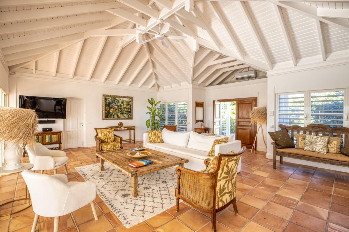 A louer villa 3 chambre Terres Basses Saint Martin_ Salon - 7